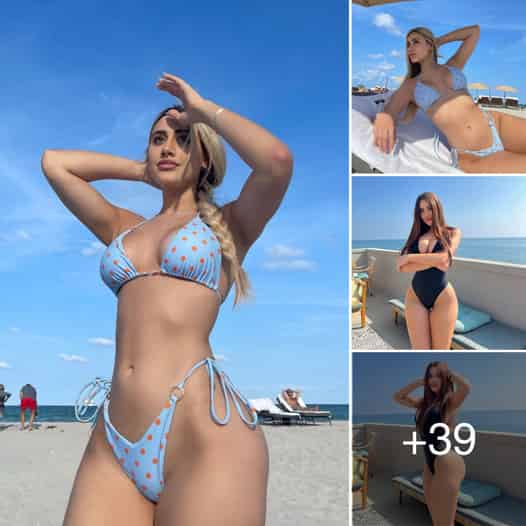 ESTERBRON’s perfect figure makes everyone unable to take their eyes off her