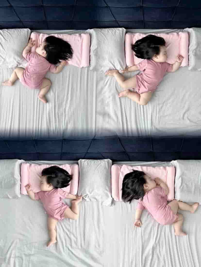 Best photos of the day: Babies and their sleeping positions are so awkward yet so adorable.