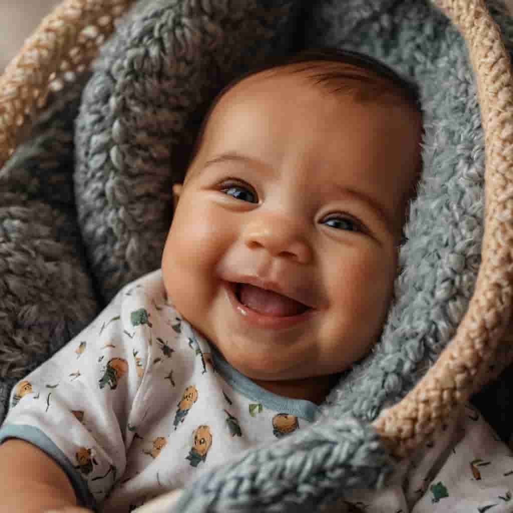 A Baby’s Smile: The Heartbeat of Loving Connections.