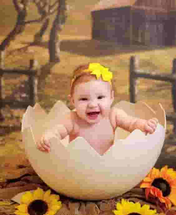 The Adorable Baby in the Eggshell: A Symbol of New Beginnings and Pure Innocence.hanh
