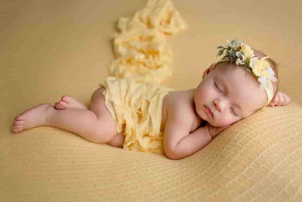 The Endearing Image of a Sleeping Infant Captures the Hearts of the Online Community.
