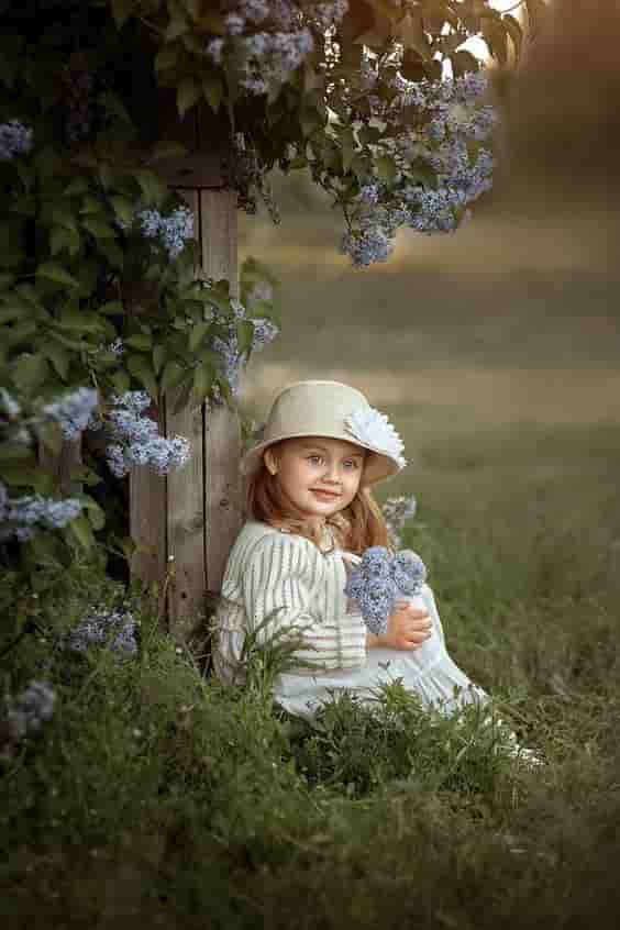 Innocent Like an Angel: A Baby’s Joyful Harmony with Nature.hanh