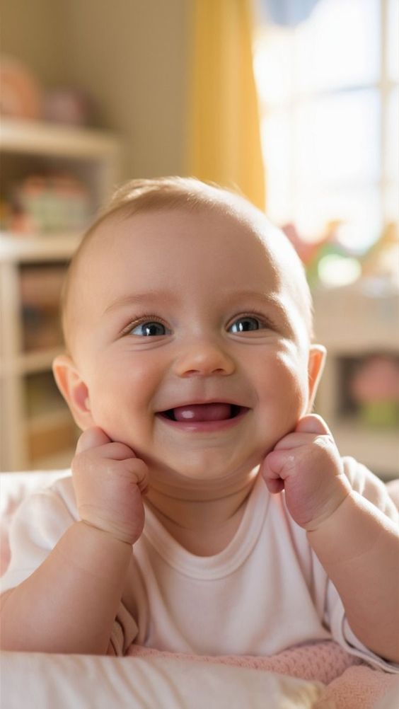 First Laughs: The Joy of Baby’s Laughter with Mom