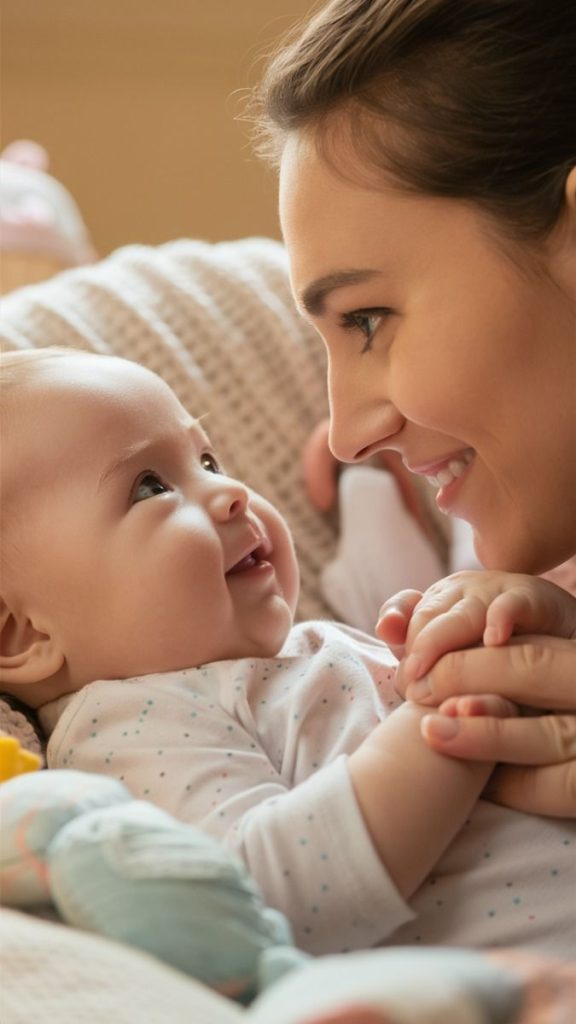 First Laughs: The Joy of Baby’s Laughter with Mom